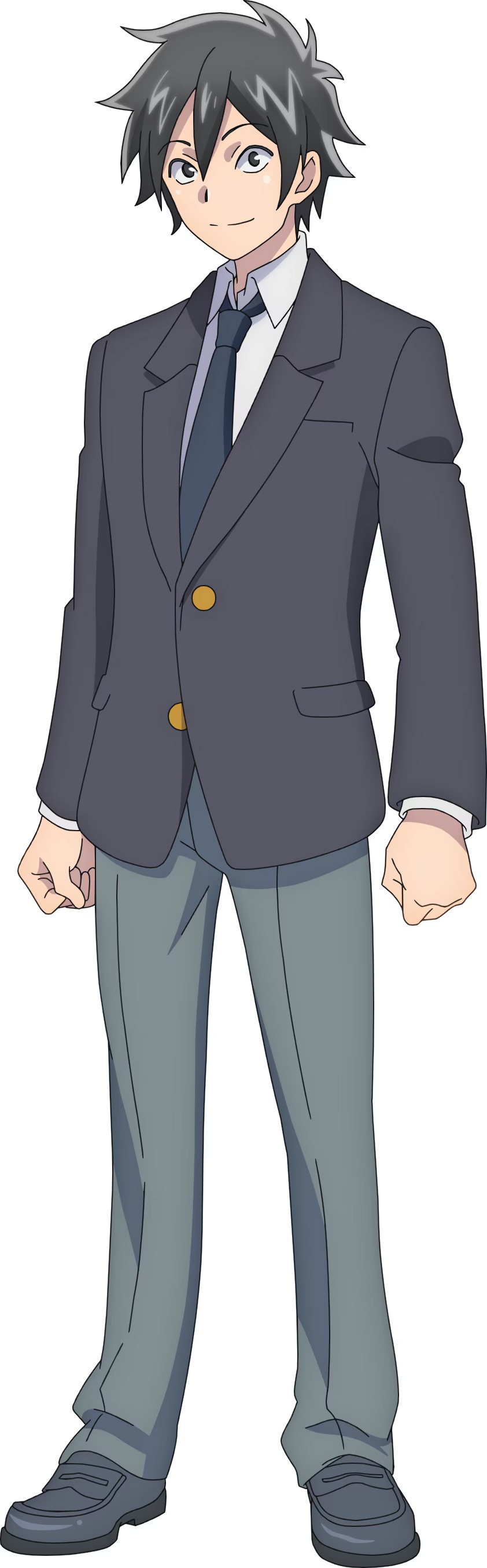 Multi-Mind Mayhem anime character art for Masaharu Oka