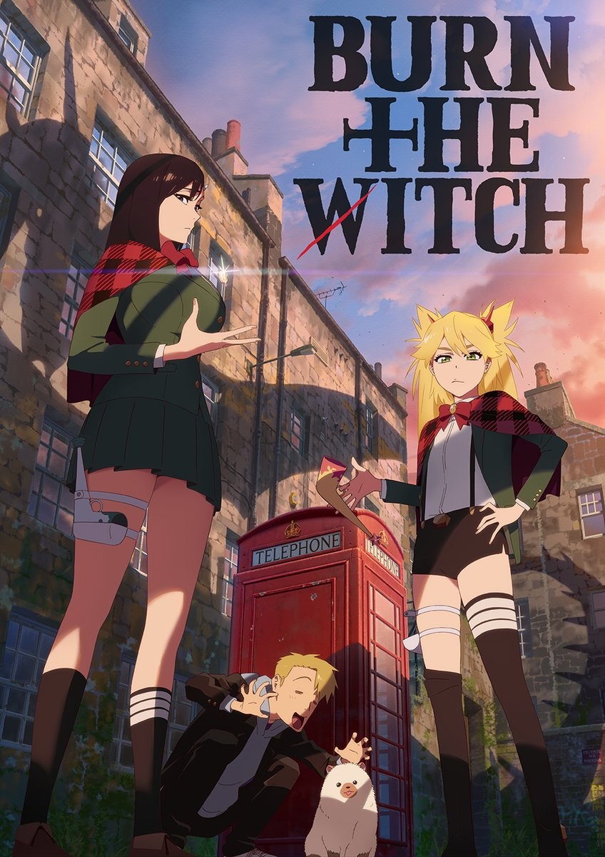 BURN THE WITCH #0.8 Anime Flies in With New Trailer, December 