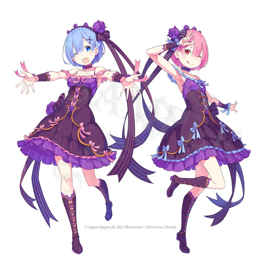 See How Re:ZERO Heroines Rem and Ram Celebrate Their Birthday at