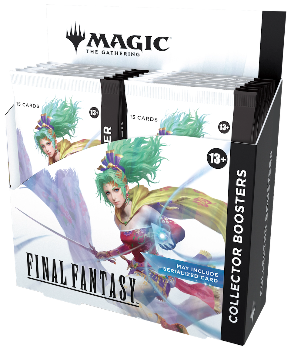 Magic: The Gathering Final Fantasy Cards Showcase Art from