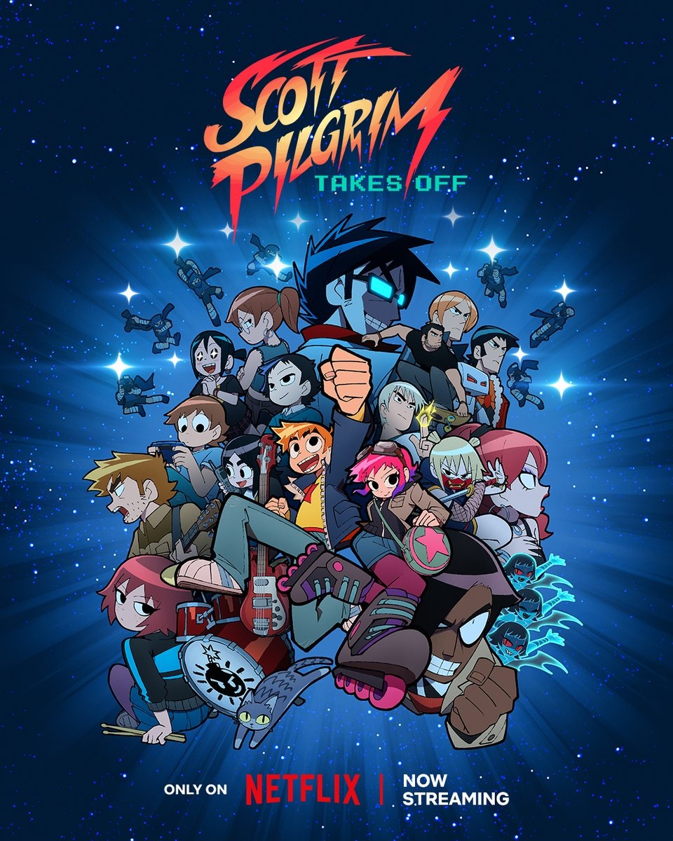 Scott Pilgrim Takes Off Anime Gathers the Evil Exes for a New Poster -  Crunchyroll News