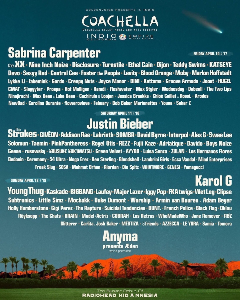 Creepy Nuts di Coachella 2026