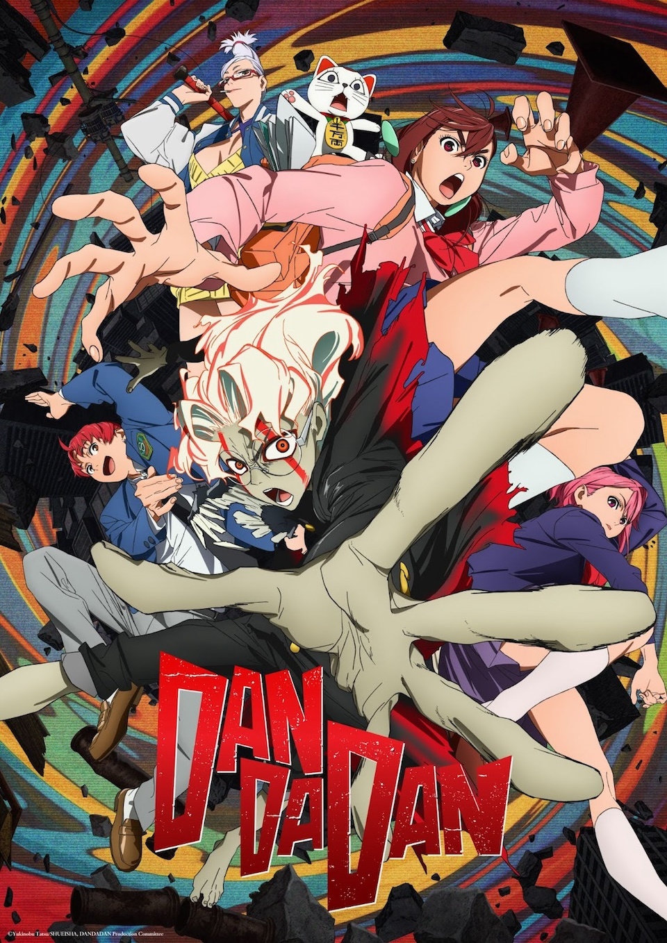 DAN DA DAN Release Date and Exact Time on Crunchyroll 