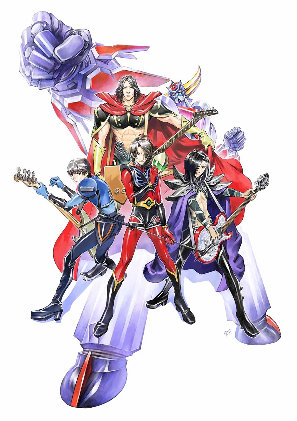 Evangelion Character Designer Yoshiyuki Sadamoto Draws GLAY's 30th