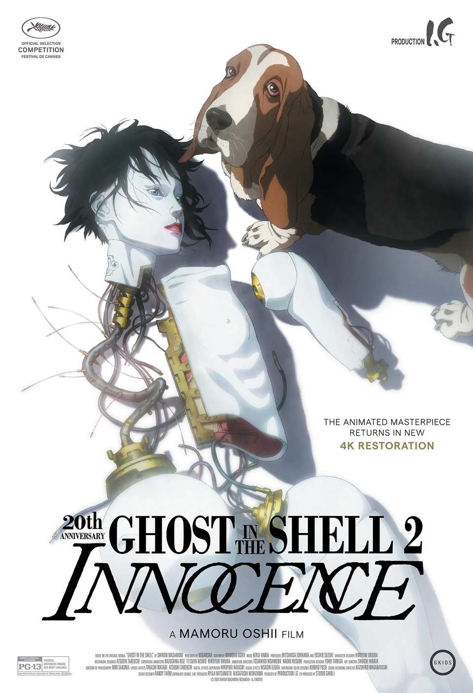 Ghost in the Shell 2: Innocence Gets 20th Anniversary Screenings