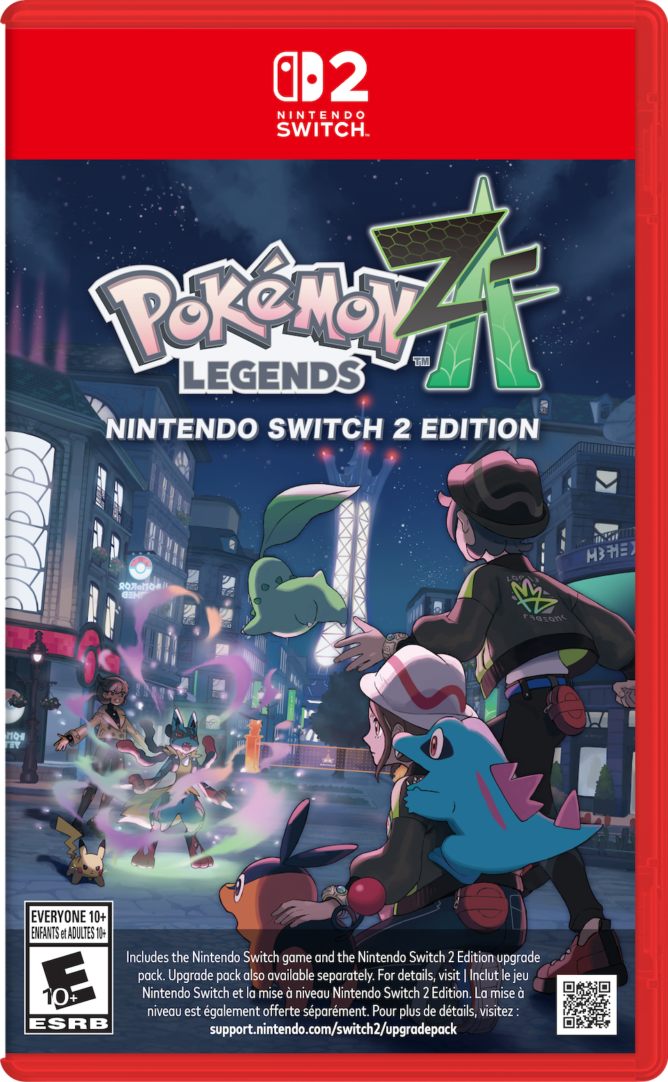 Capas do jogo para Switch e Switch 2