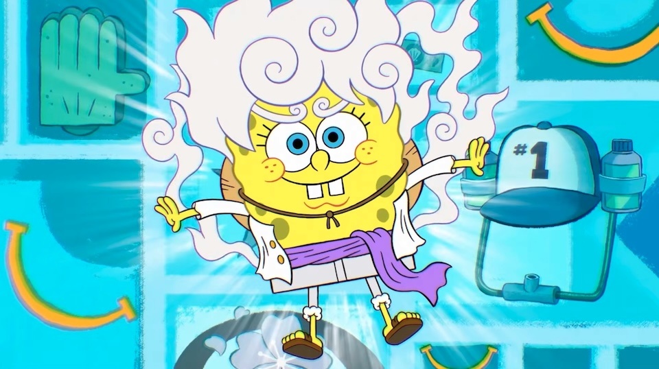 SpongeBob SquarePants x ONE PIECE character figure