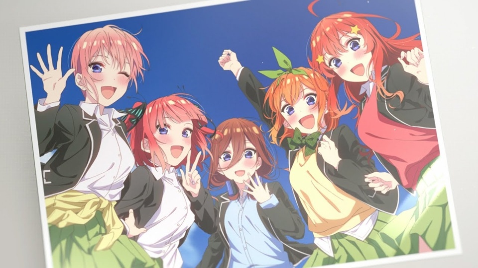 The Quintessential Quintuplets Anime to Release 5th Anniversary