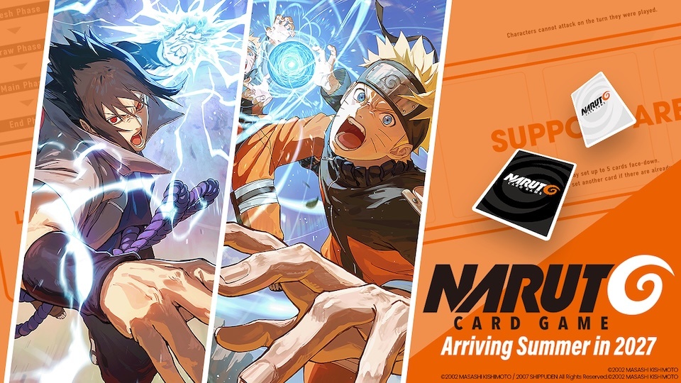 NARUTO CARD GAME Trailers Deliver First Look at Designs, Mechanics