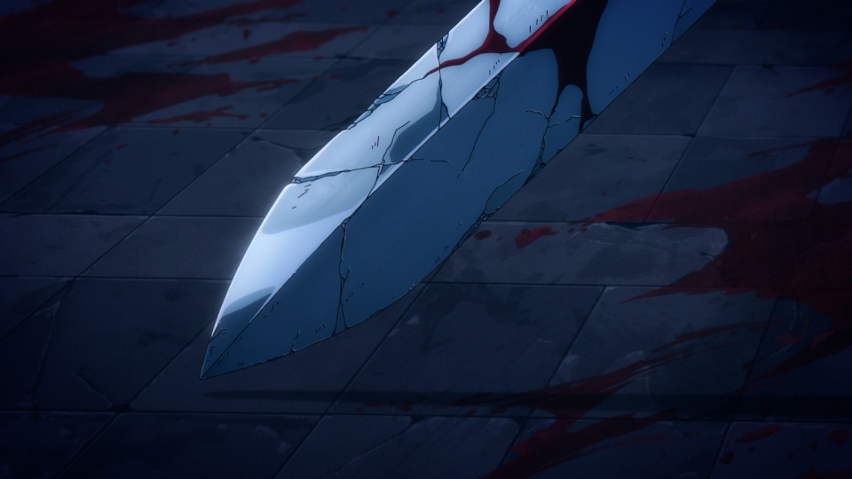 Solo Leveling Jinwoo damaged sword