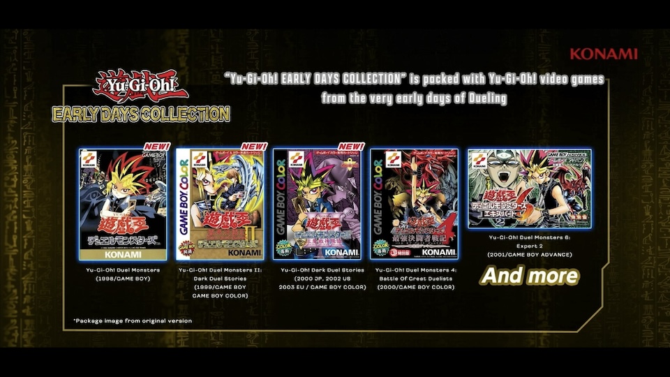 Yu-Gi-Oh! Early Days Collection Adds More Nostalgic Games