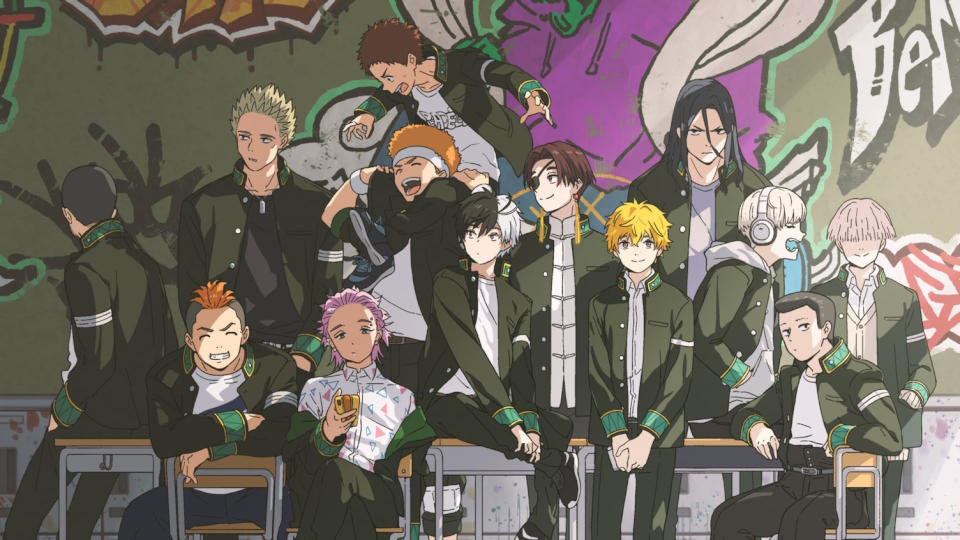 Conheça os personagens de WIND BREAKER - Crunchyroll Notícias