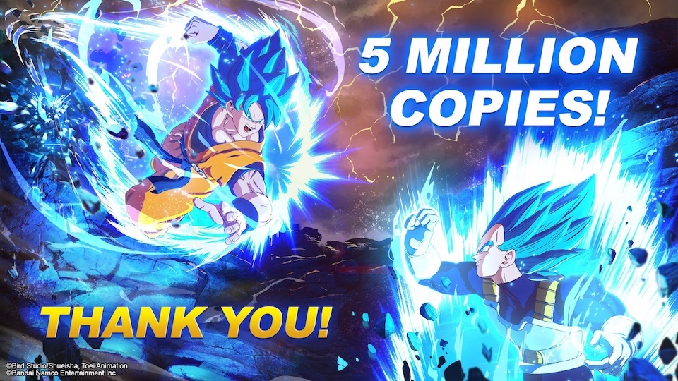 DRAGON BALL: Sparking! ZERO Celebrates 5 Million Units Sold 
