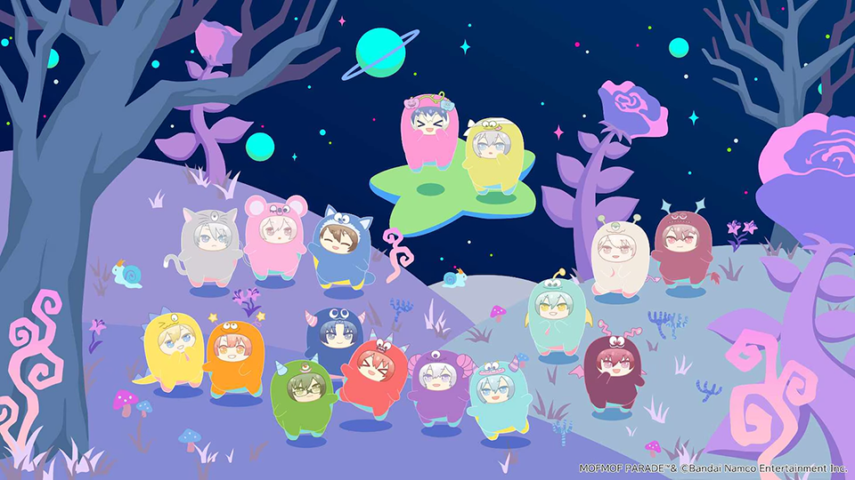 IDOLiSH7 Celebrates 10th Anniversary with Mofmof Parade Spinoff