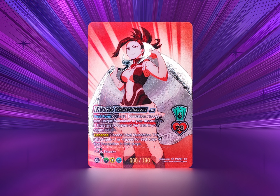 rare my hero academia cards Cybercel My Hero Academia Trading Card Box (20 Packs) – Little Big Wars main image 1