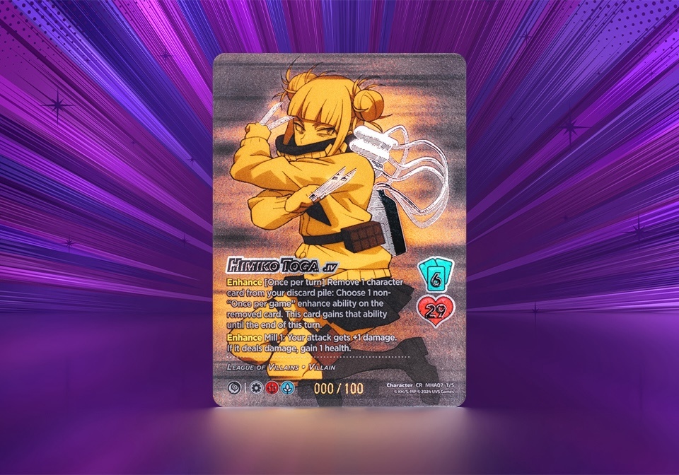 rare my hero academia cards My Hero Academia - Wave 1 main image 0
