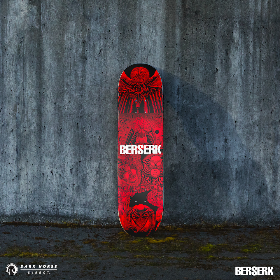 EXCLUSIVE: Berserk Skate Decks Return with New God Hand Design