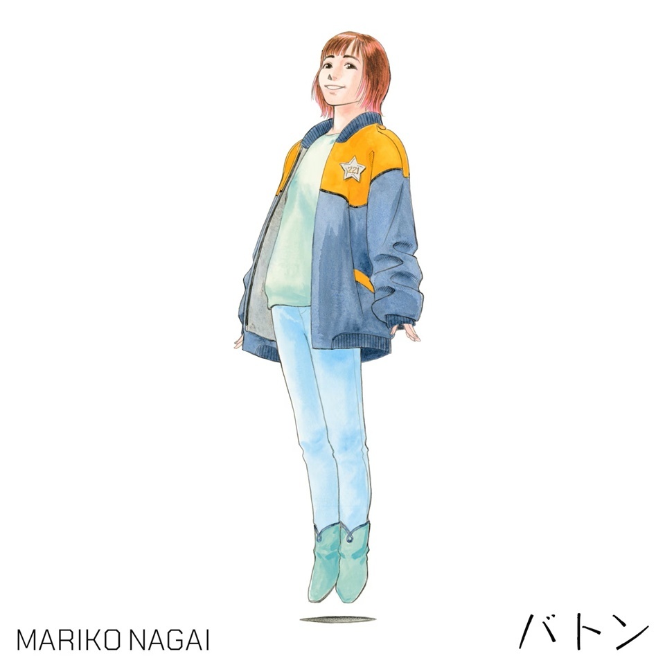 Ilustração da capa do single Baton por Yuki Masami