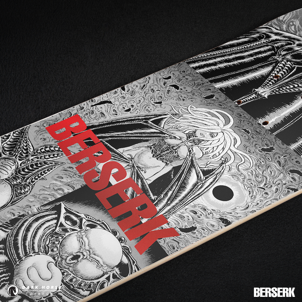 EXCLUSIVE: Berserk Skate Decks Return with New God Hand Design