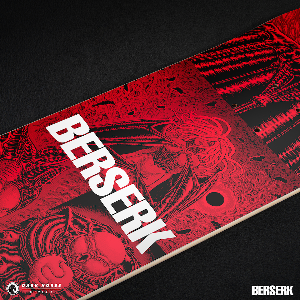 EXCLUSIVE: Berserk Skate Decks Return with New God Hand Design