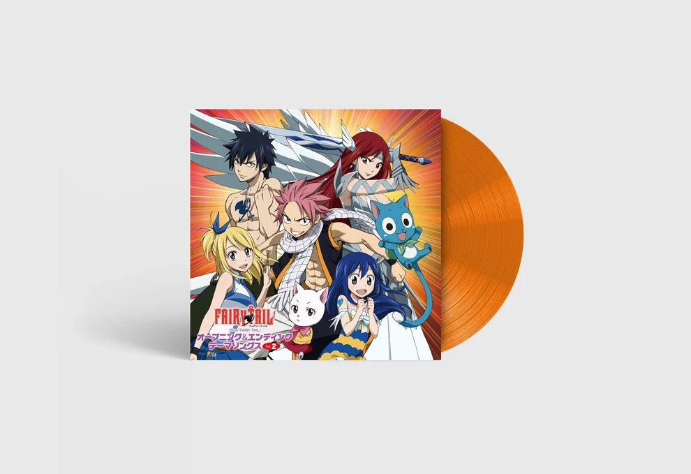 Fairy Tail Season 1 Anime Theme Songs Come to Vinyl for the First