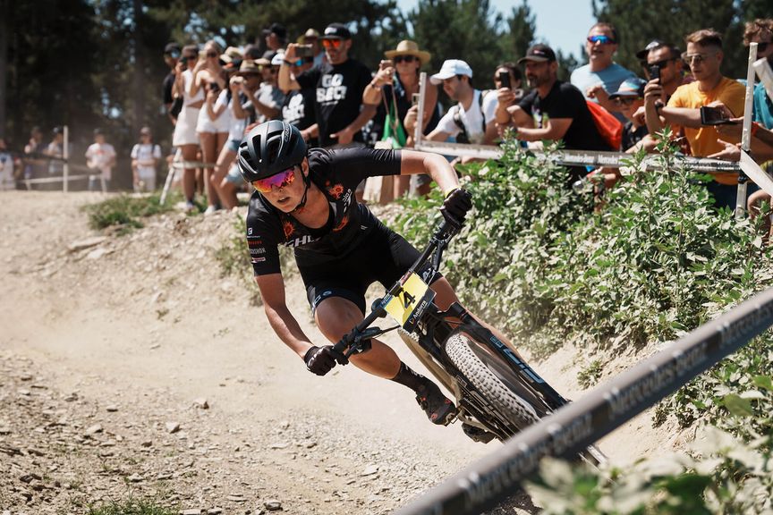 Anne Terpstra in action at the world cup andorra