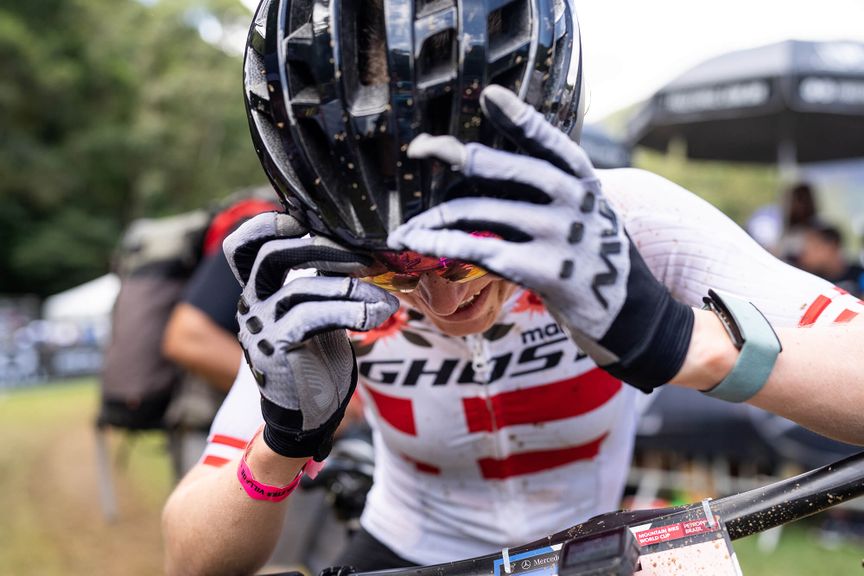 Nicole Koller in action in Brazil