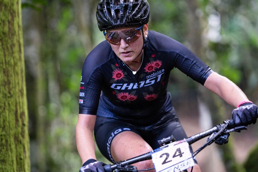 Nicole Koller in action in Brazil