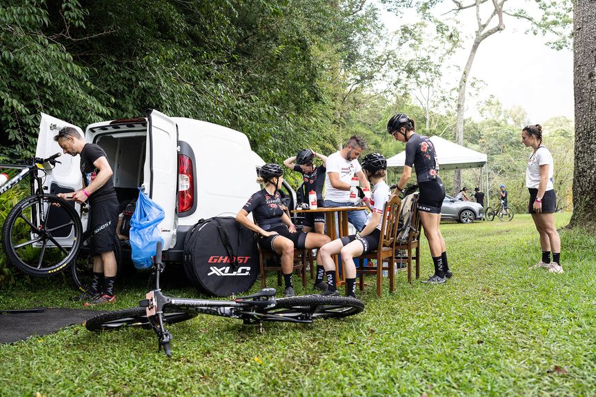 Nicole Koller in action in Brazil