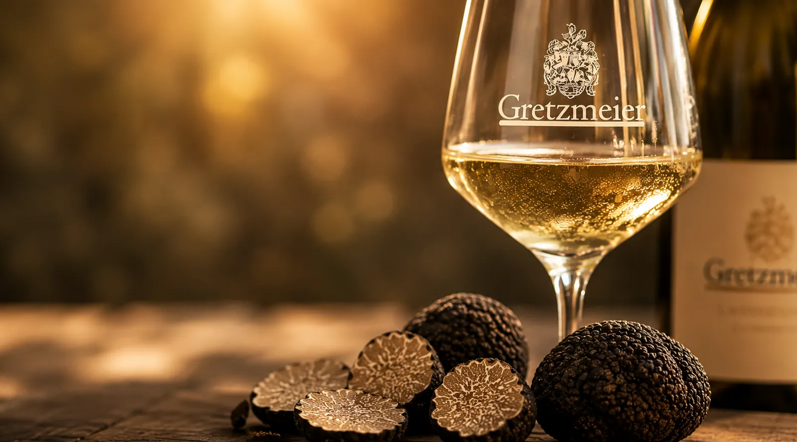 Trüffel und Wein