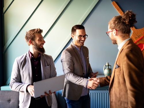 ISO Certification - handshake 