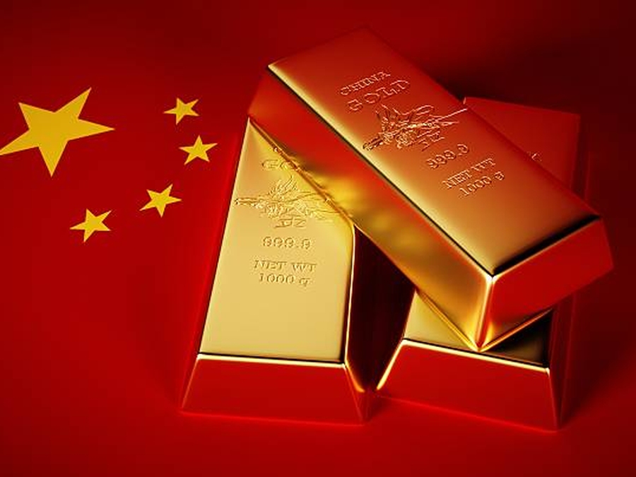 China's gold guzzling