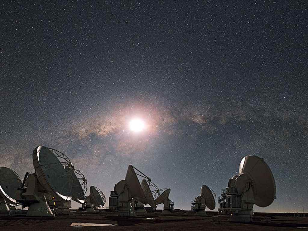 The ALMA observatory in the Atacama Desert is part of a global network of observatories