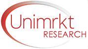 Red and gray logo of "Unimrkt Research" with an abstract curved design.
