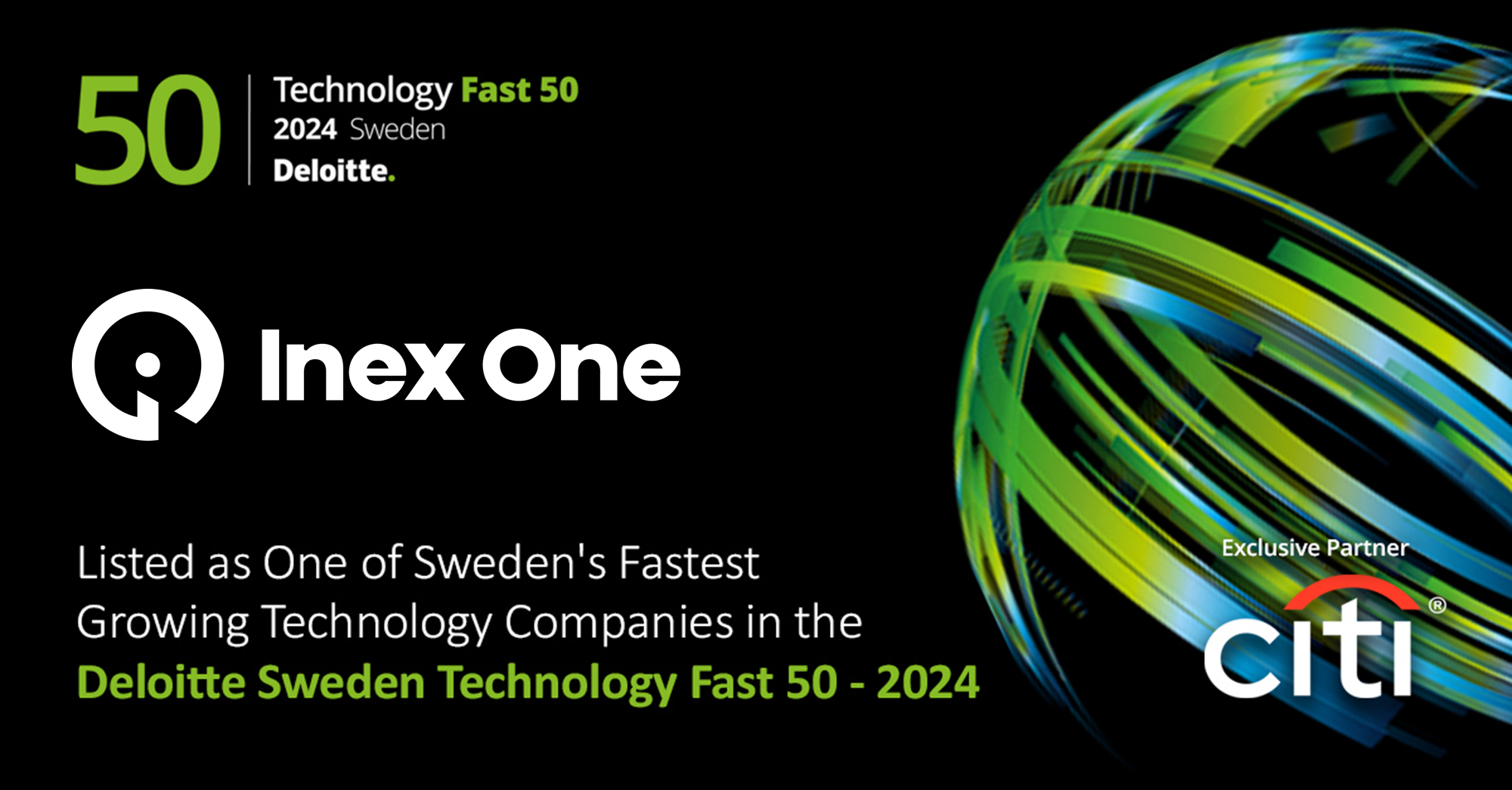 Inex One awarded for 1,132% growth!
