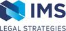 Logo of IMS Legal Strategies with stylized blue geometric shapes and bold navy text.