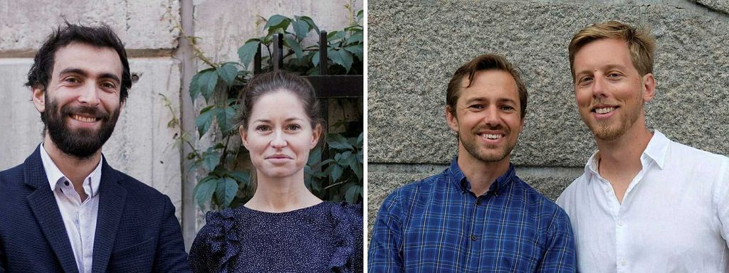 Inex One leadership - Mehdi Rejraji, Josefine Vinberg, Max Friberg and Filip Gruvstad