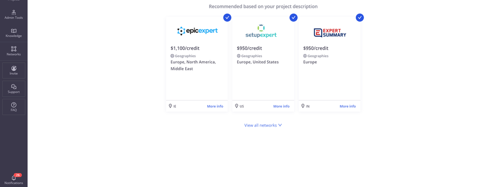 Expert network logos