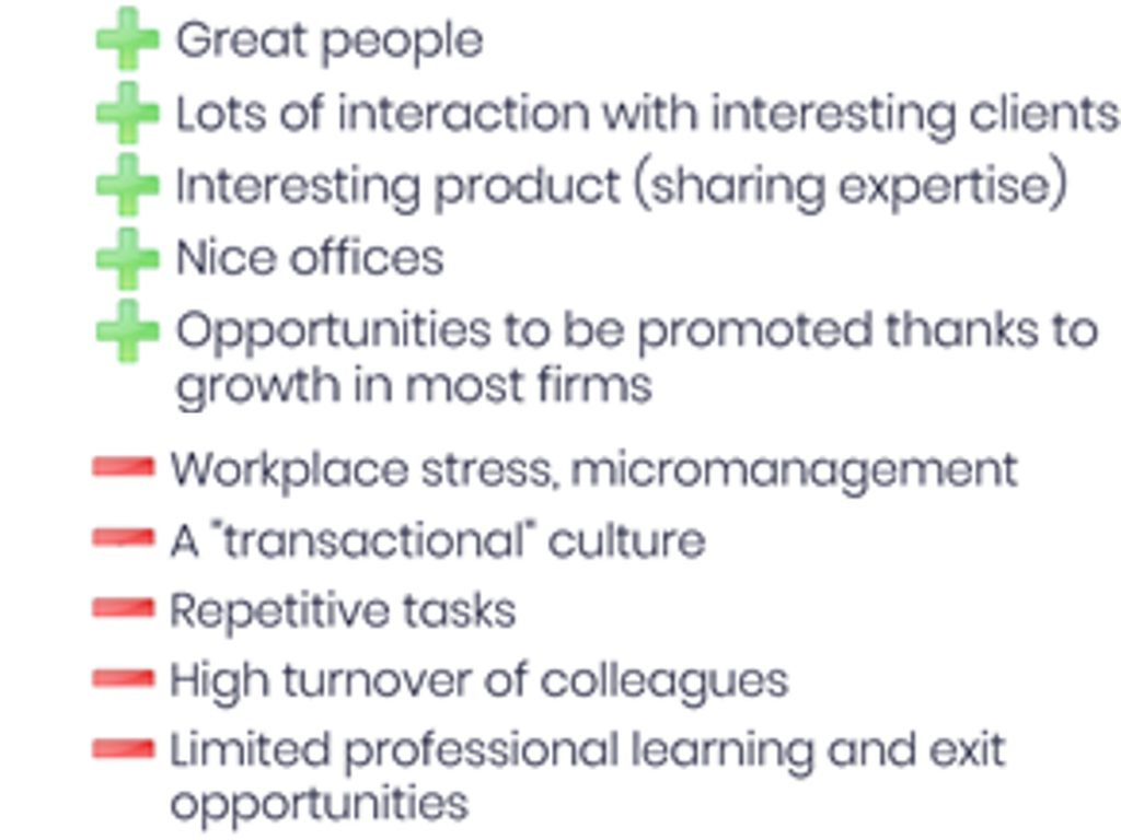 Common feedback from expert network employees