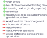 Common feedback from expert network employees