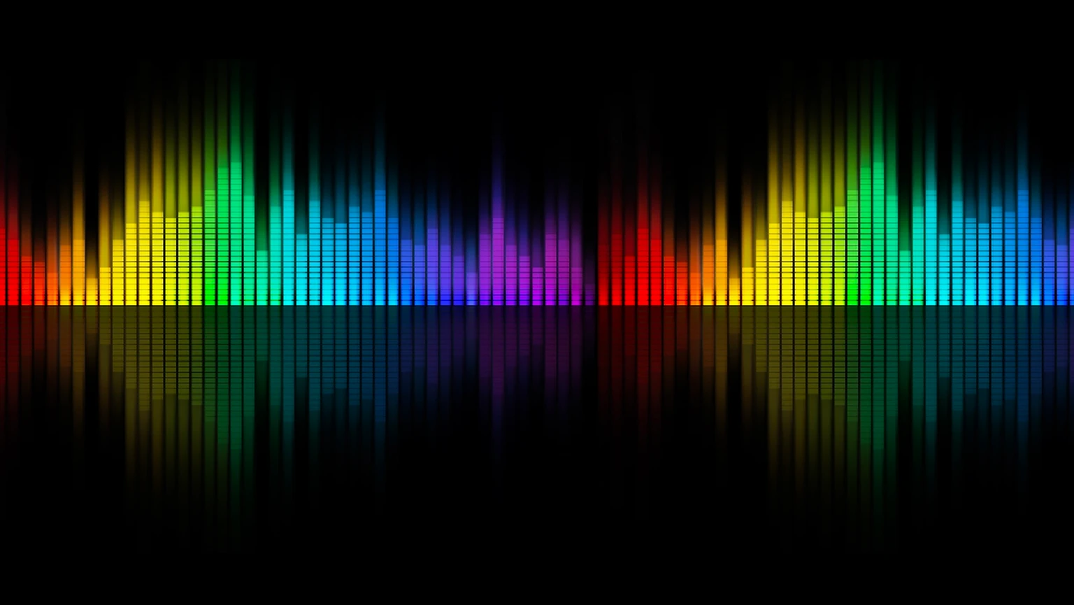 Audio visualisation chart