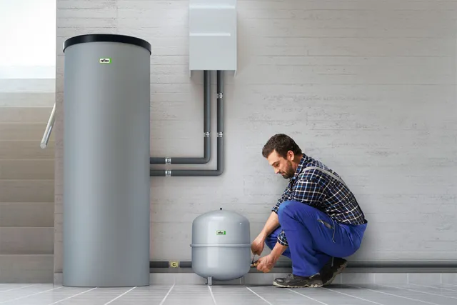 Employee performing maintenance on Reflex Products