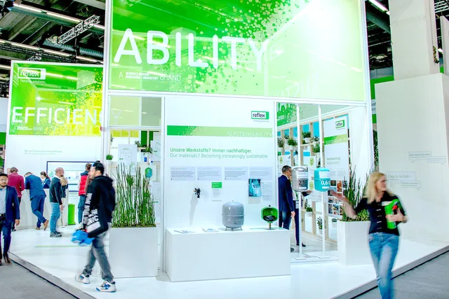 Reflex at the ISH trade fair