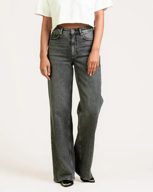 Wide Leg Jeans Damen