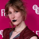 A head a shoulders picture of Morgana Steele in front of a backdrop showing the BFI logo and reading 'BFI Flare'.