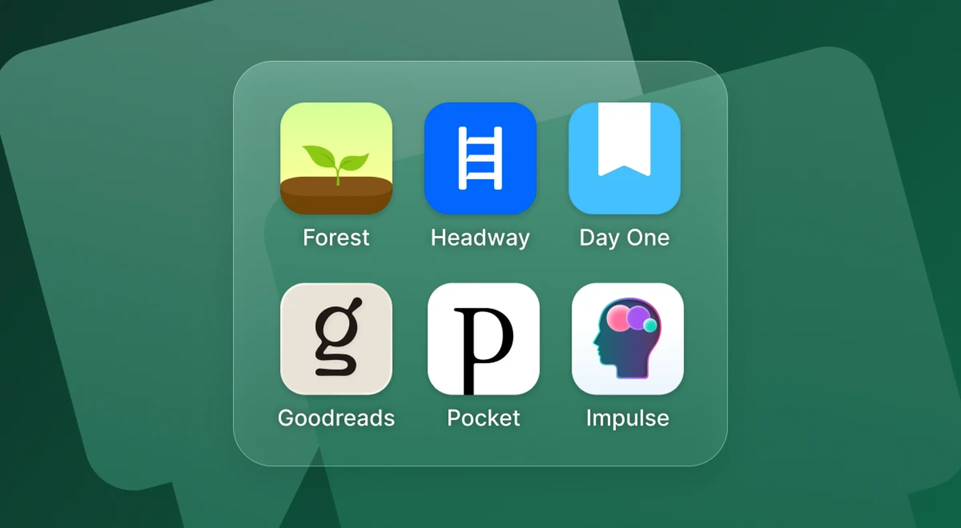 Apps to replace social media on a deep green background with chat icon