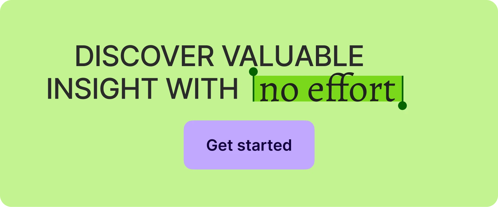 Bold black text, symbolizing playful interaction in microlearning for Grow Every Day