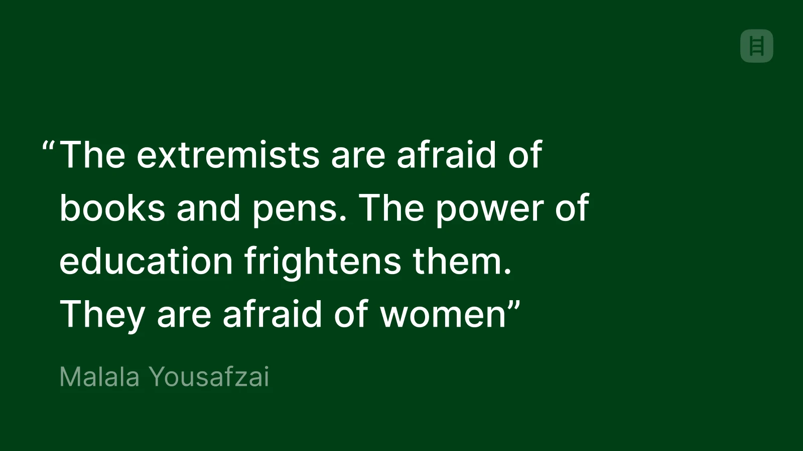 where does malala live - quote