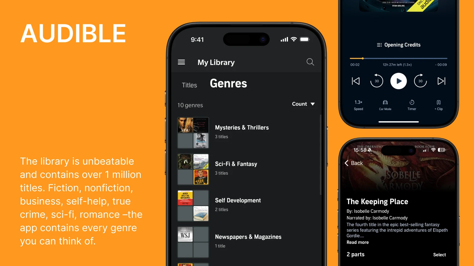 Screenshot of the Imprint app interface, showing various educational modules for learning through interactive elements and visual content
