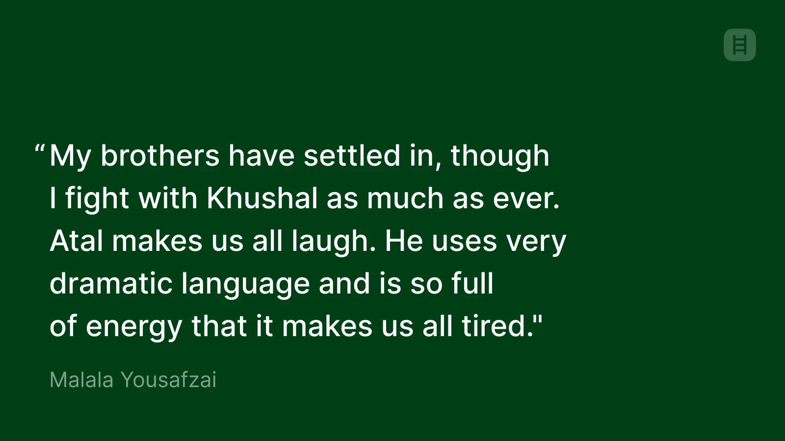 Malala Yousafzai brothers
